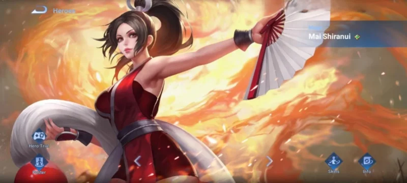 Build mai shiranui hok terbaik