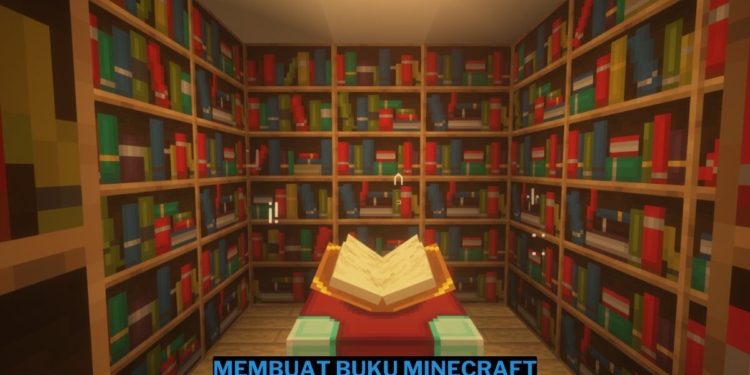 Cara membuat buku di minecraft mudah