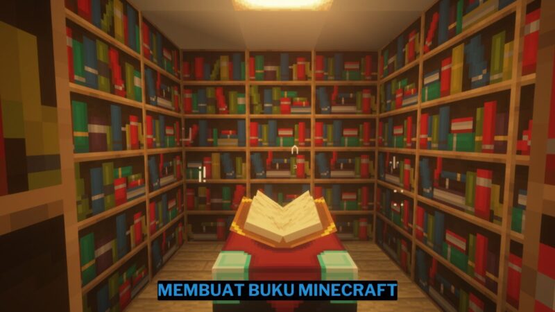 Cara Membuat Buku di Minecraft Mudah