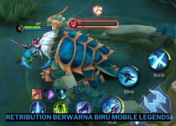 Cara membuat retribution berwarna biru mobile legends