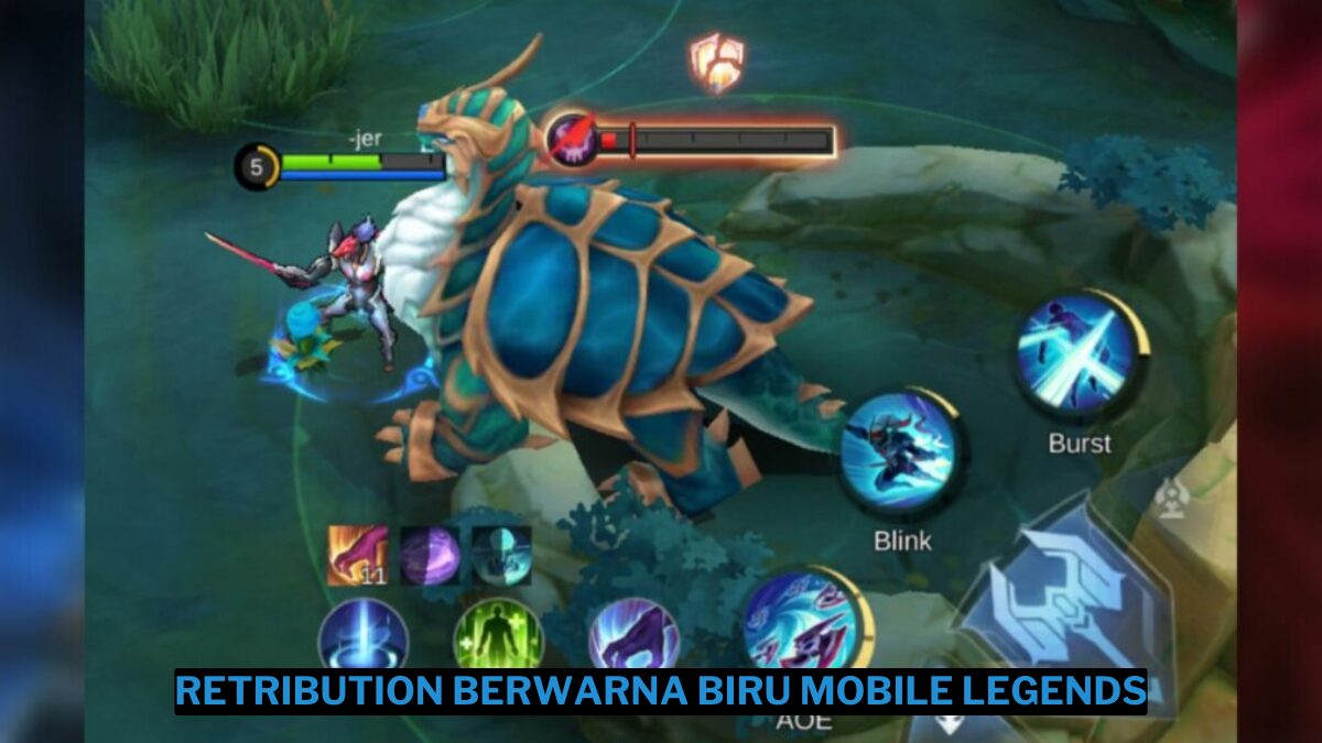 Cara membuat retribution berwarna biru mobile legends