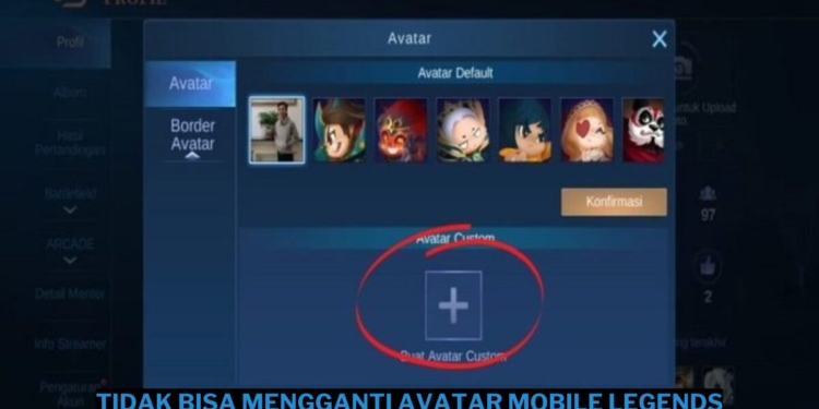 Cara mengatasi tidak bisa mengganti avatar mobile legends