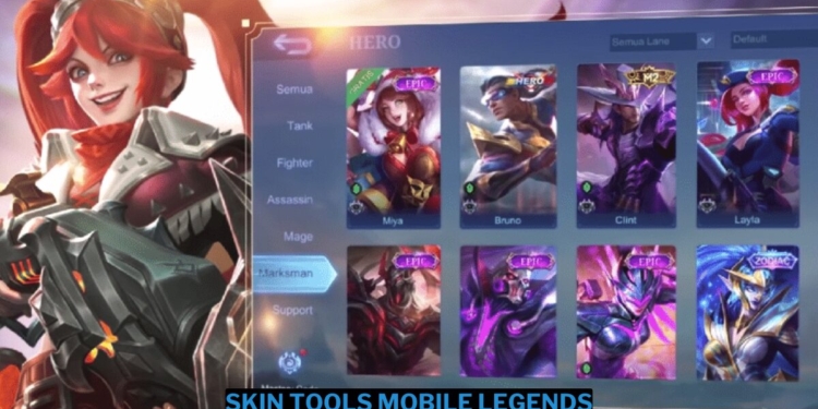 Skin tools mobile legends: cara menggunakan dan resikonya