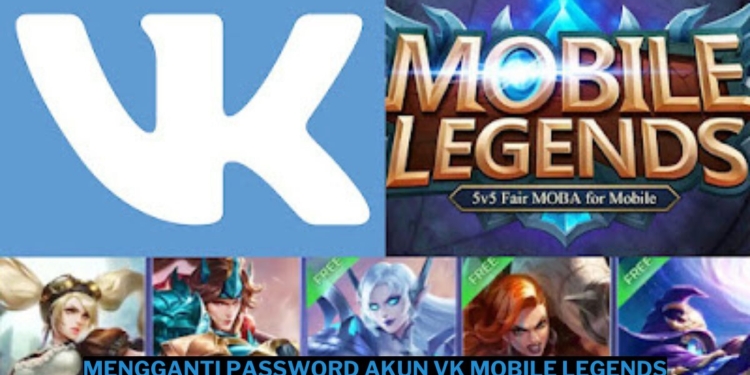 Cara mengganti password akun vk mobile legends