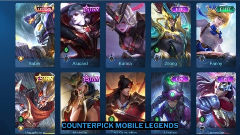 Kalian Wajib Tahu Tentang Counterpick Mobile Legends!!