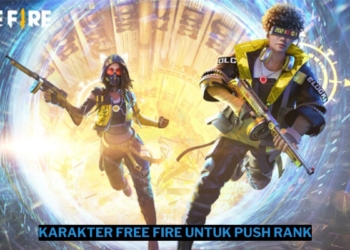 6 karakter free fire untuk push rank keren