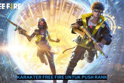 6 karakter free fire untuk push rank keren