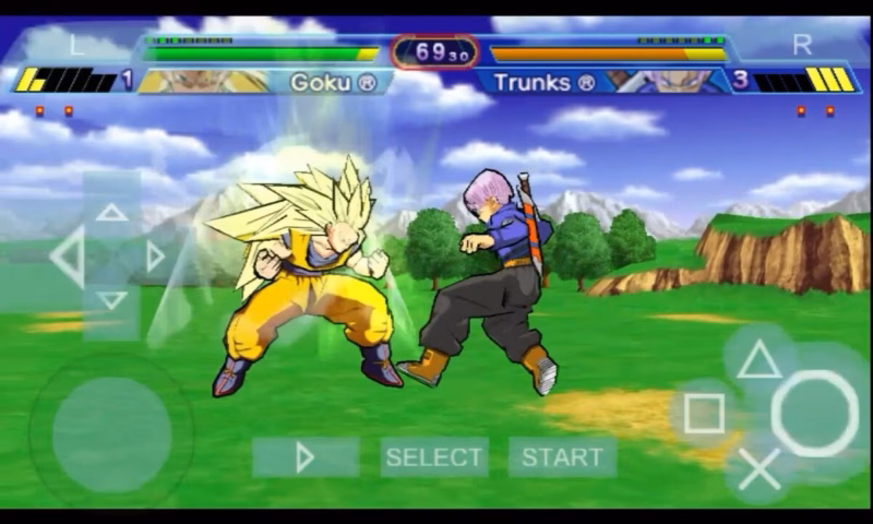Download 4 Game Dragon Ball PPSSPP Terbaik Ukuran Kecil 3 Gambar menampilkan daftar game Dragon Ball terbaik untuk emulator PPSSPP dengan ukuran kecil