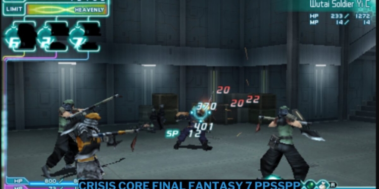 Download crisis core final fantasy 7 ppsspp iso ukuran kecil