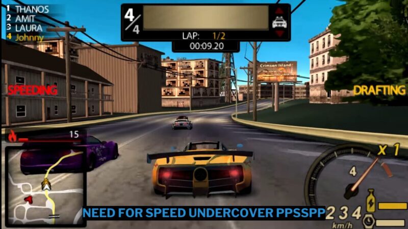 Download Need For Speed Undercover PPSSPP ISO Ukuran Kecil