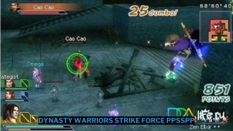 Download Dynasty Warriors Strike Force Ppsspp