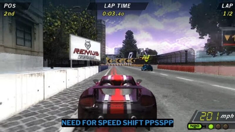 Download Need For Speed Shift PPSSPP ISO Ukuran Kecil