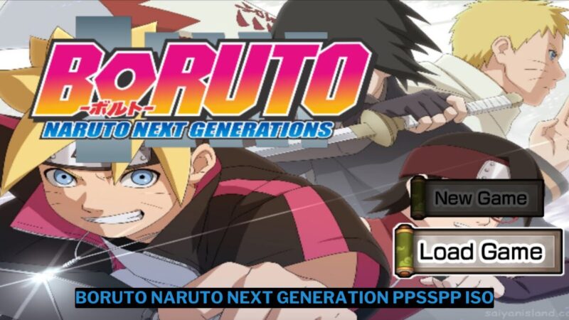 Download Boruto Naruto Next Generation PPSSPP ISO Ukuran Kecil