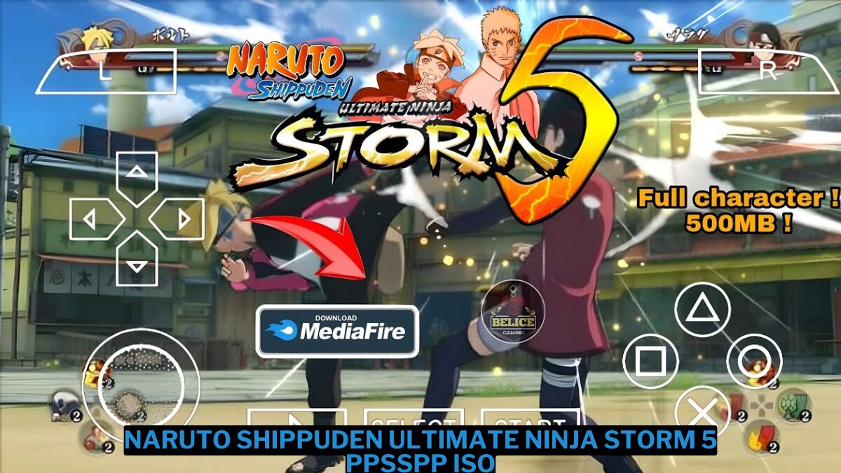 Download naruto shippuden ultimate ninja storm 5 ppsspp iso ukuran kecil