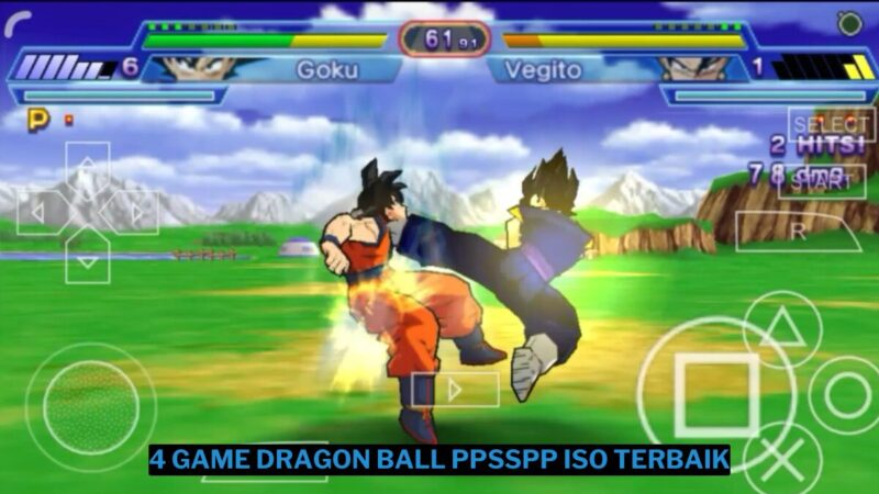 Download 4 Game Dragon Ball PPSSPP ISO Terbaik Ukuran Kecil