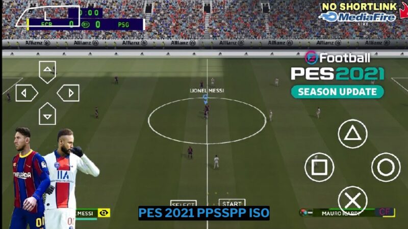 Download PES 2021 PPSSPP ISO Ukuran Kecil