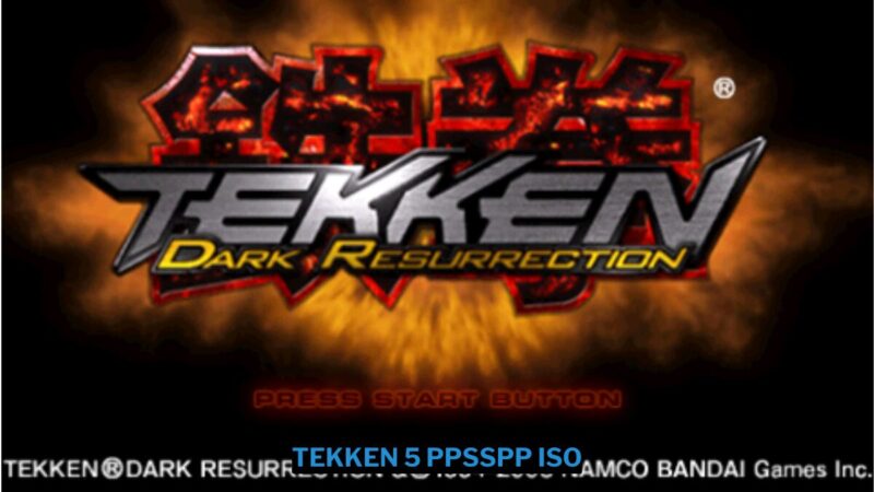 Download Tekken 5 PPSSPP ISO Ukuran Kecil