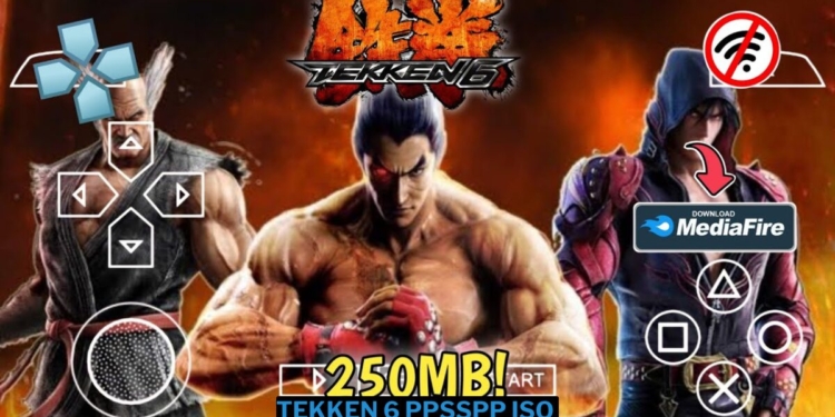 Download tekken 6 ppsspp iso ukuran kecil