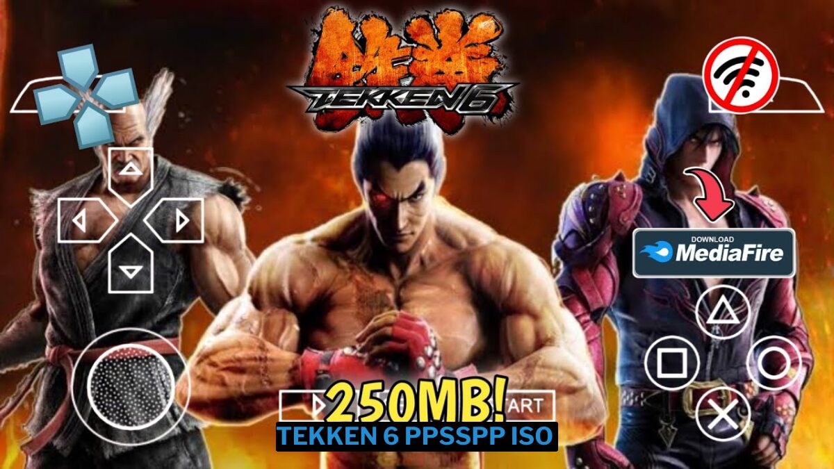 Download tekken 6 ppsspp iso ukuran kecil