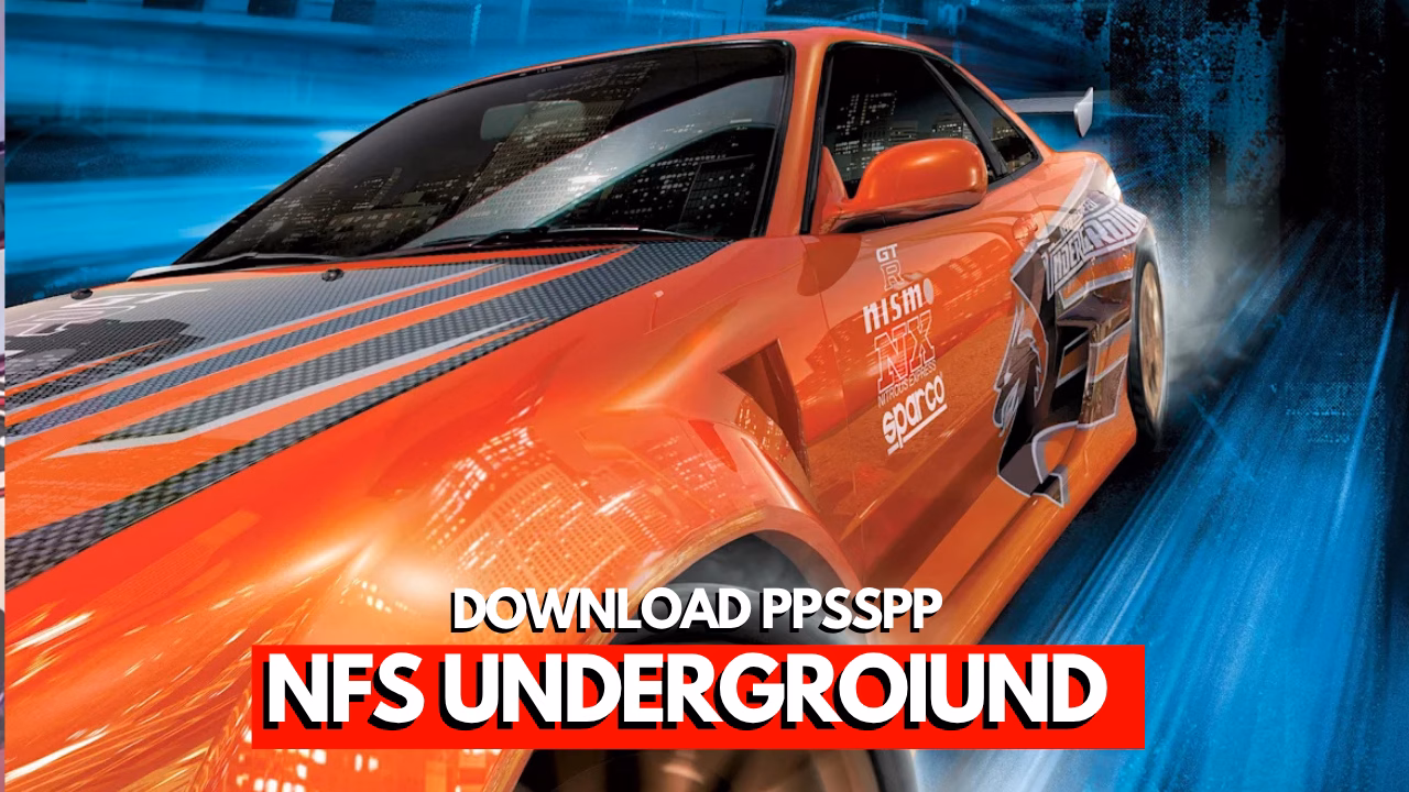 Gambar game Need For Speed Underground untuk PSPSPP dengan ukuran kecil