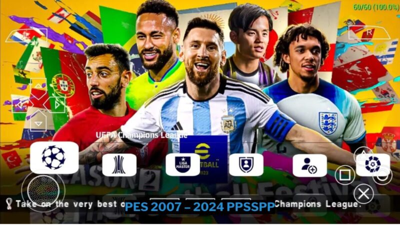 Download Pes 2007 – 2024 Ppsspp Iso Ukuran Kecil