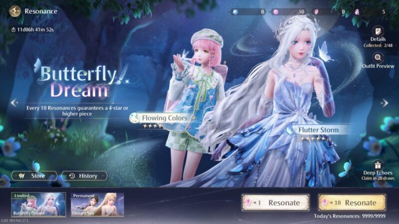 Gacha pool resonance infinity nikki