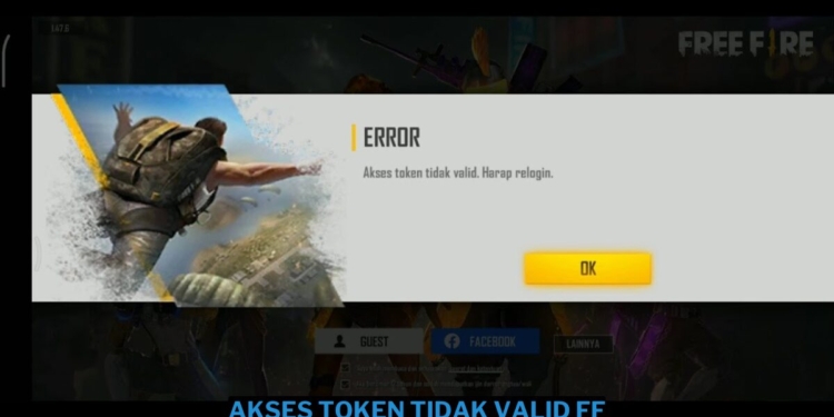 Cara mengatasi akses token tidak valid free fire (ff)