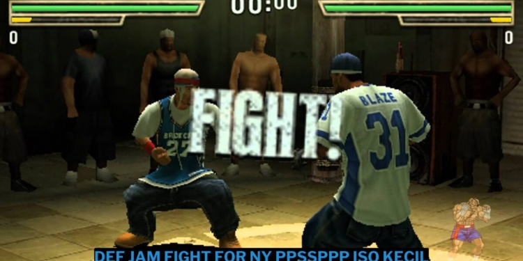 Download def jam fight for ny ppssppp iso ukuran kecil