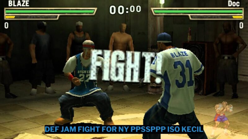 Download Def Jam Fight For NY PPSSPPP ISO Ukuran Kecil