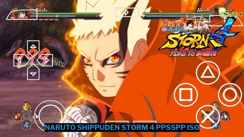 Download Naruto Shippuden Ultimate Ninja Storm 4 PPSSPP ISO