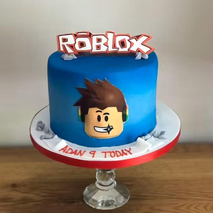 Birthday Cake Blue