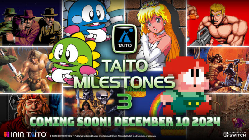 Tanggal Rilis Taito Milestones 3 Diumumkan