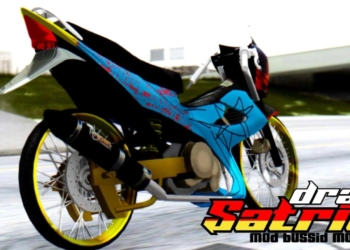 Mod bussid satria fu drag