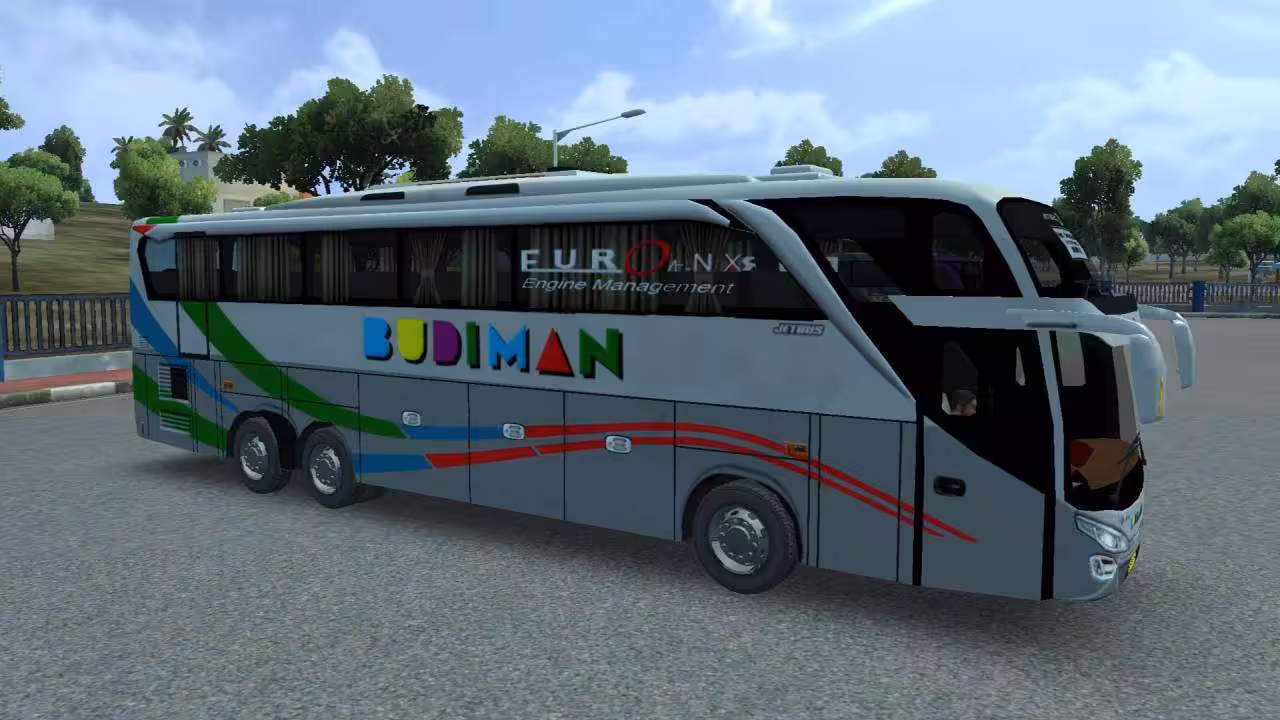 20+ Download Livery BUSSID Budiman Keren Penuh Warna