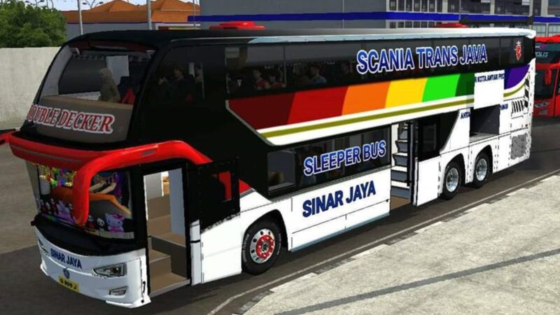 Download livery bussid sinar jaya pkiran rakyat