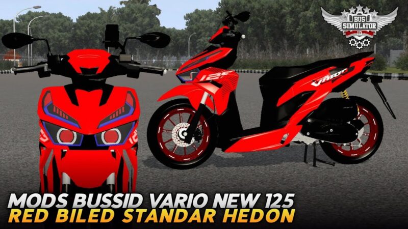 Download Mod Bussid Motor Vario Youtube