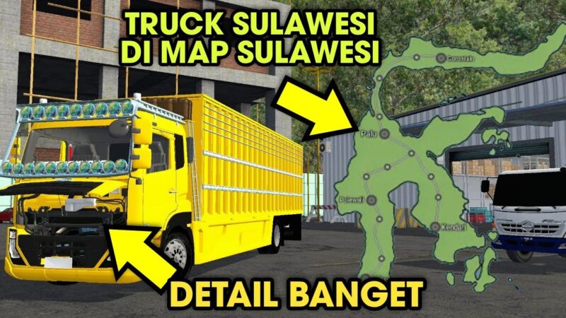 Download Mod Bussid Truck Sulawesi Youtube Andread Gaming