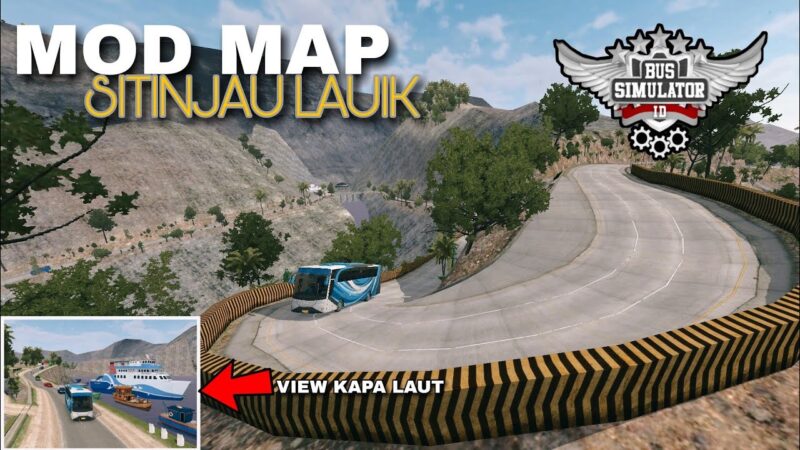 Download mod map bussid jalur sitinjau youtube