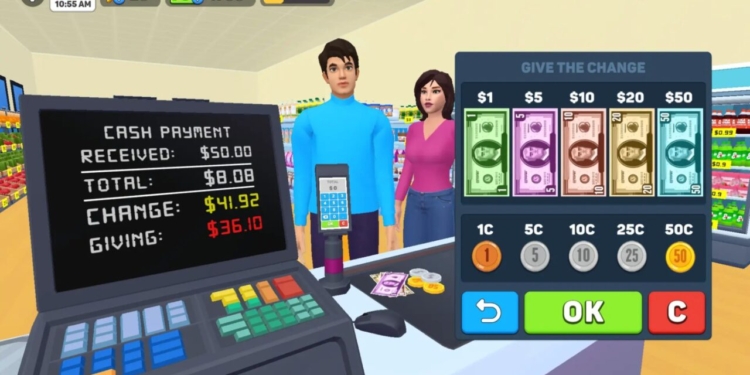 Supermarket simulator - taptap