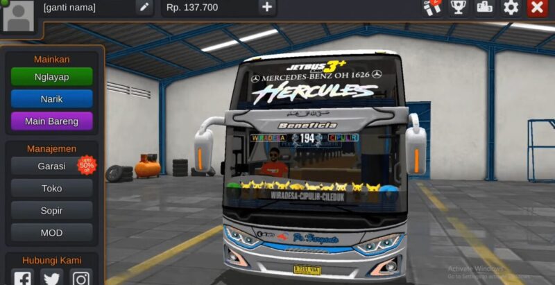 Download Template Livery Bussid Suara Banyumas