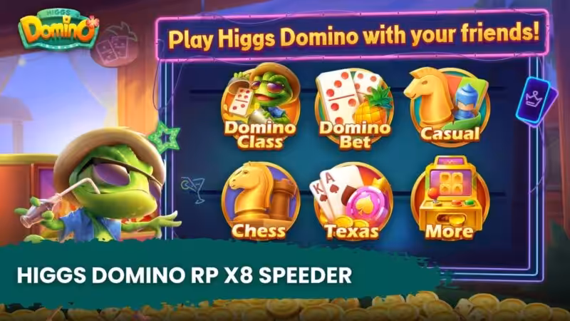 Higgs Domino Rp X8 Speeder Ponta