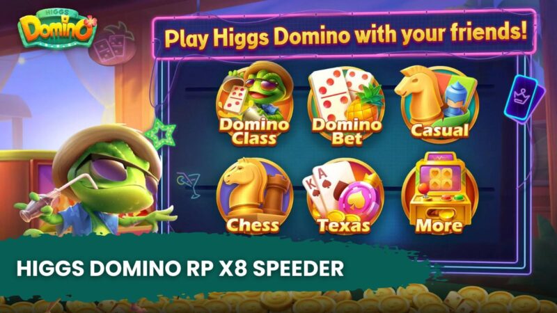 Higgs domino rp x8 speeder ponta