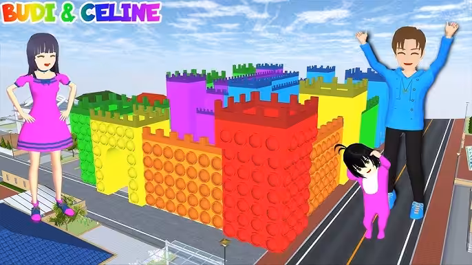 ID Sakura School Simulator Istana 13 Istana Sakura School Simulator Pop It - Youtube Budi Dan Celine