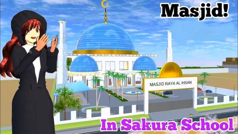 Id Sakura School Simulator Masjid Youtube Sakuragameanya