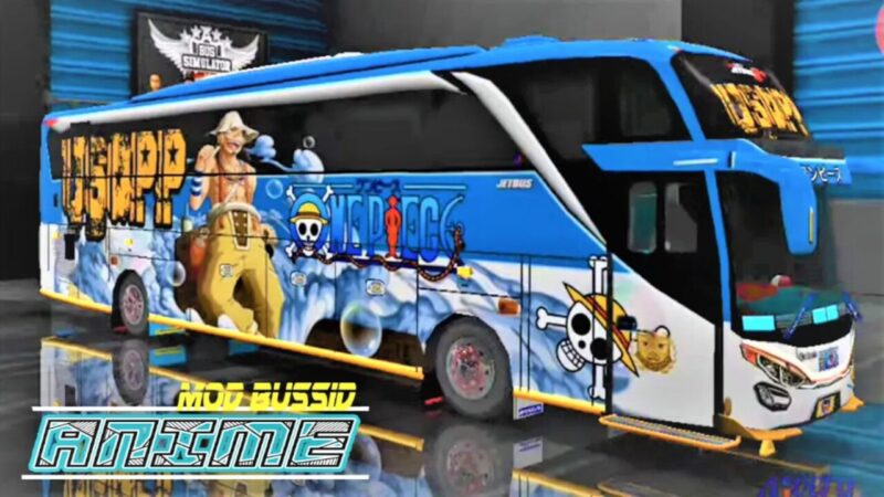 Livery bussid anime gameloop