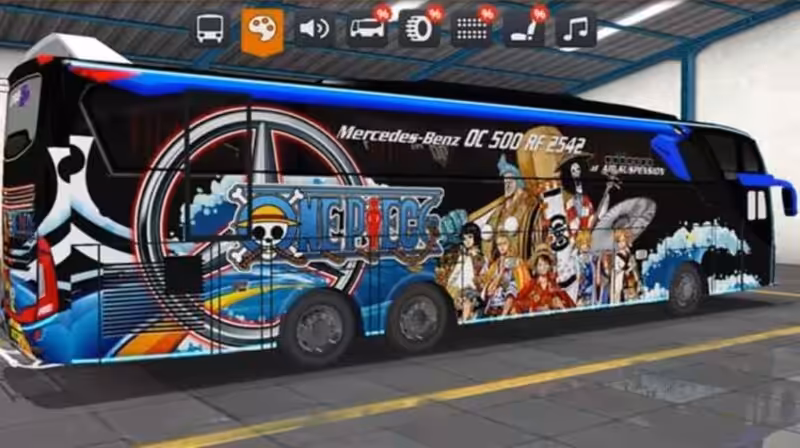 Livery Bussid Anime Lapakgaming