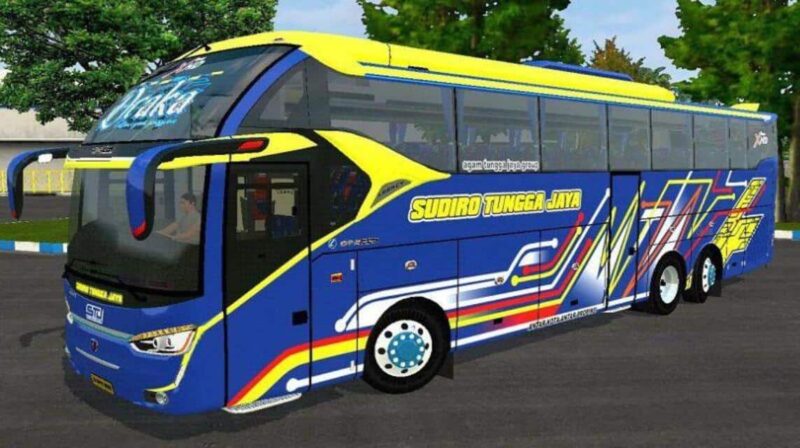 Livery bussid draka transporter vcgamers