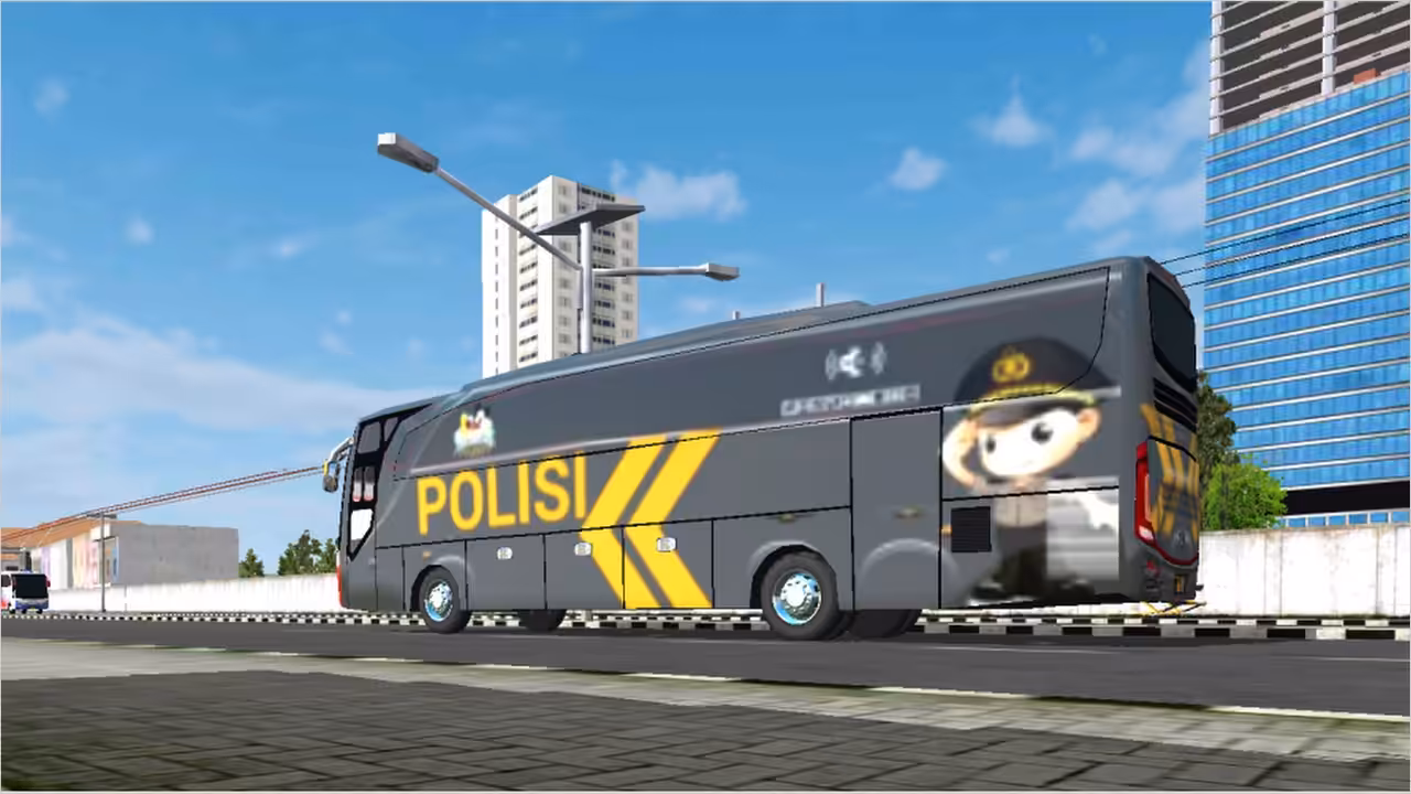 30+ Livery BUSSID Polisi Brimob, Militer dan Patwal 8 30+ Livery BUSSID Polisi Brimob, Militer dan Patwal