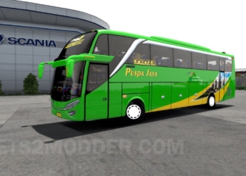 Livery bussid puspa jaya ets2modder