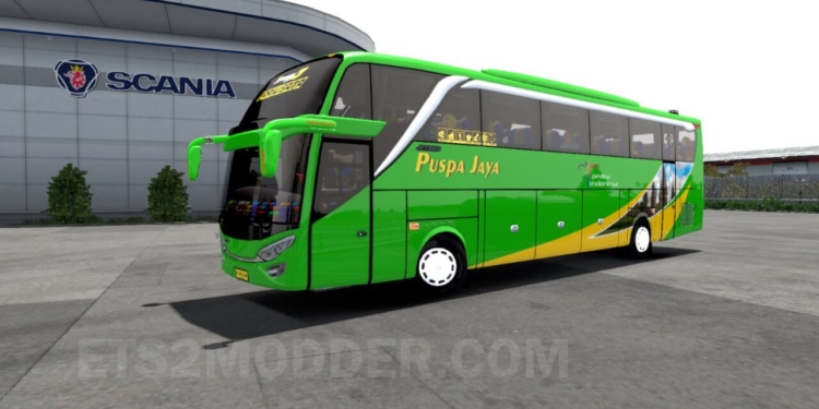 Livery bussid puspa jaya ets2modder